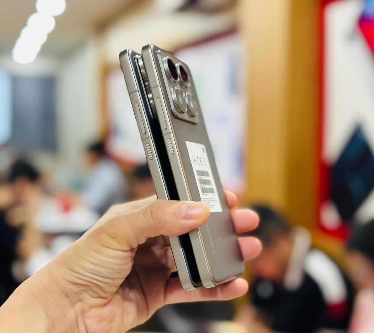 Góc cạnh của Xiaomi 14T Pro cũ không cấn