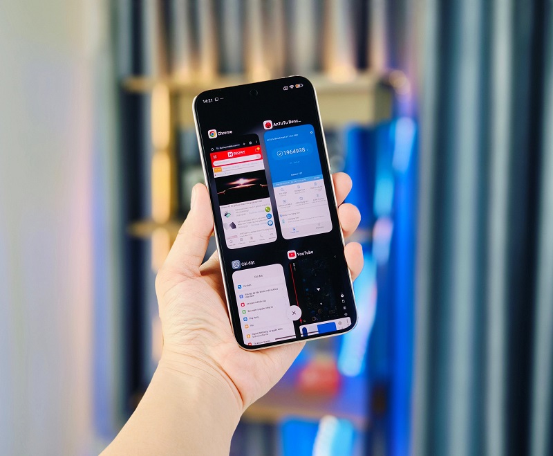Xiaomi 15T 256GB chạy đa nhiệm mượt mà