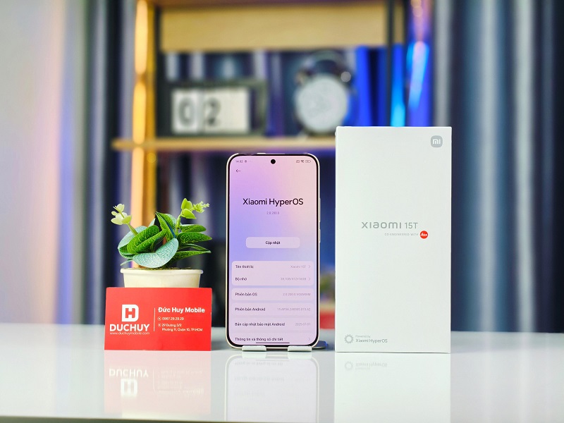 Xiaomi 15T 5G chạy Android 15