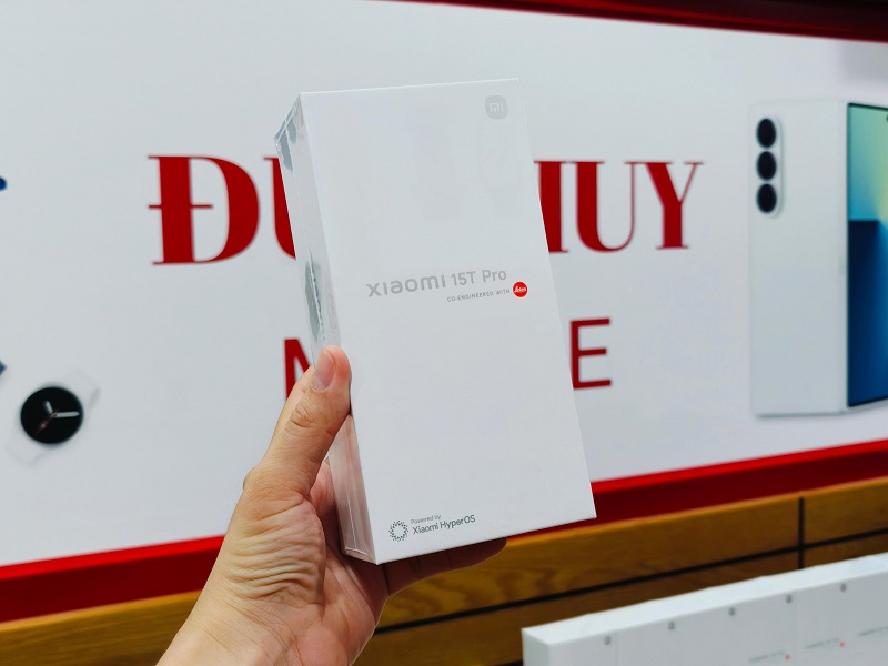 Hộp đựng Xiaomi 15T Pro tối giản