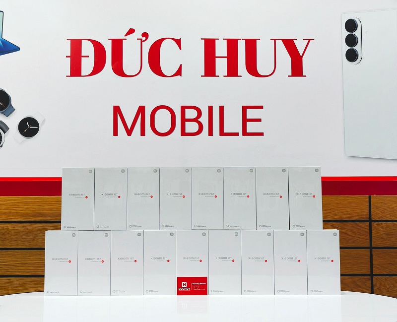 Xiaomi 15T 5G giá rẻ hơn thị trường 2 triệu đồng tại Đức Huy Mobile