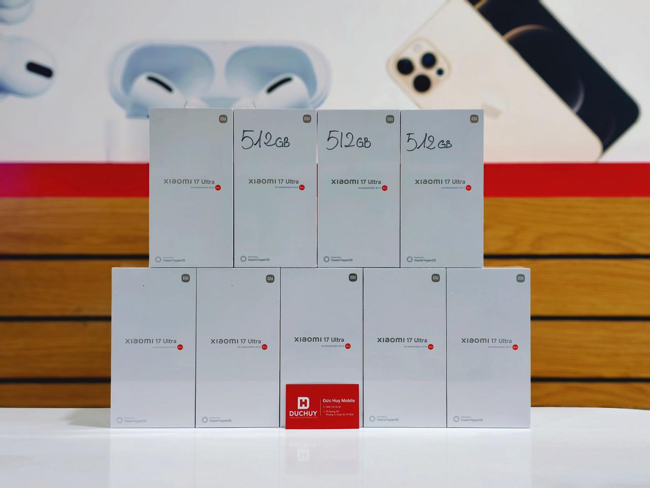 hộp đựng của Xiaomi 17 Ultra