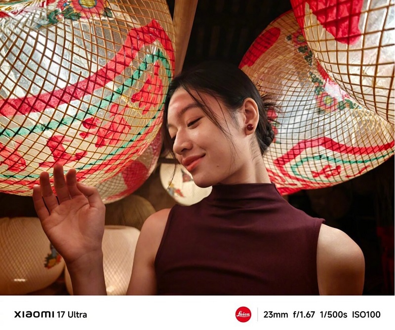 Ảnh chụp đèn lồng bằng Xiaomi 17 Ultra