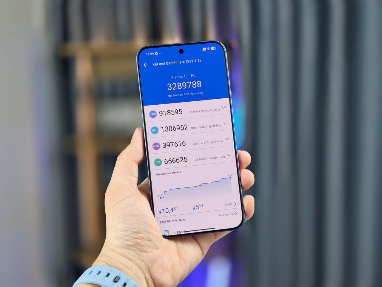 Xiaomi 17T Pro chạy vi xử lý thế hệ mới Dimensity 9500