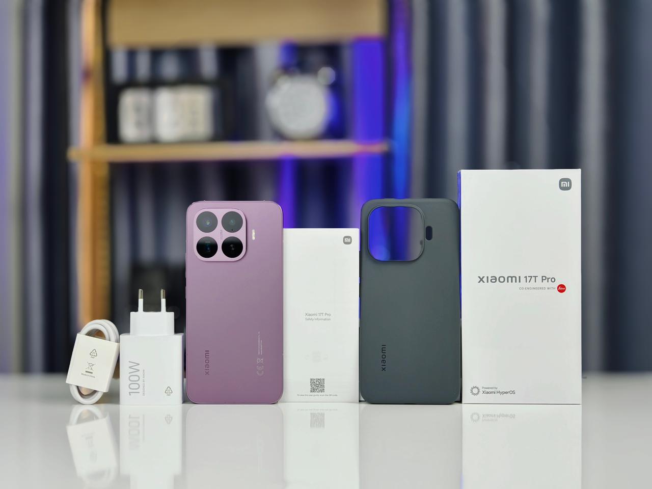 Xiaomi 17T Pro có phụ kiện đầy đủ