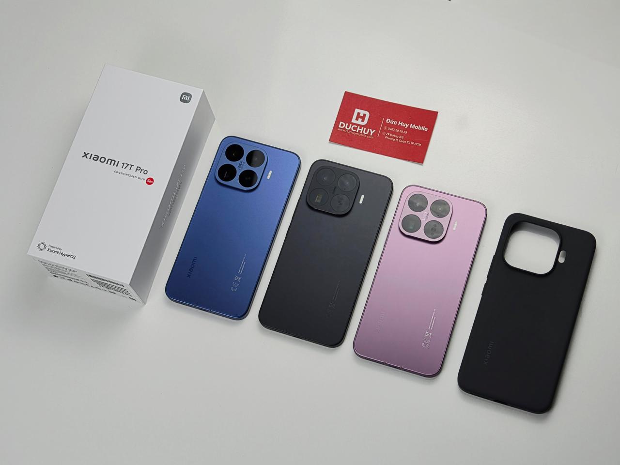 Xiaomi 17T Pro màu đen