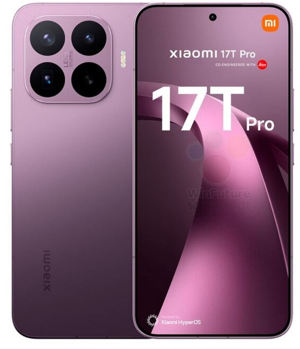 Xiaomi 17T Pro được trang bị màn hình AMOLED 6.83 inch