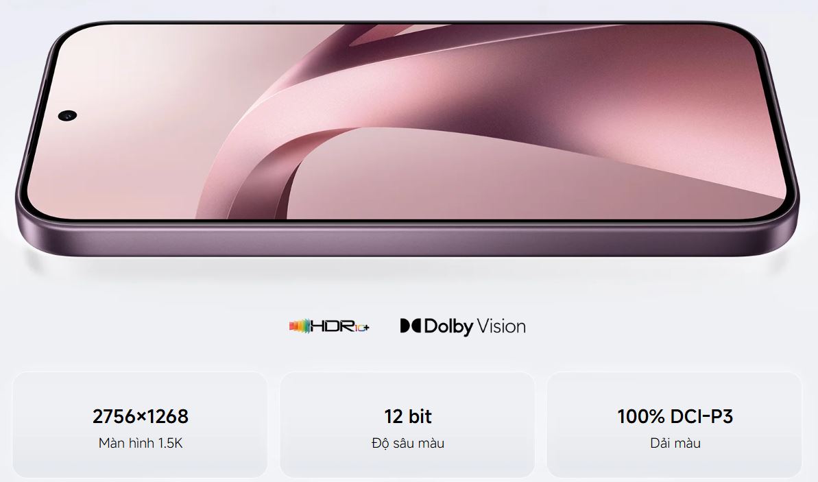 màn hình Xiaomi 17T có nhiều công nghệ hiện đại