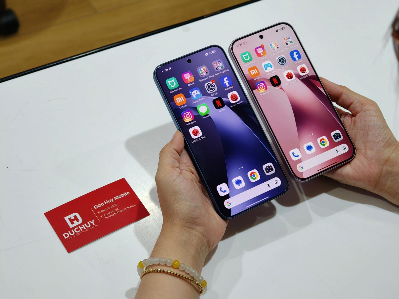 So sánh màn hình Xiaomi 17T với Xiaomi 17T Pro