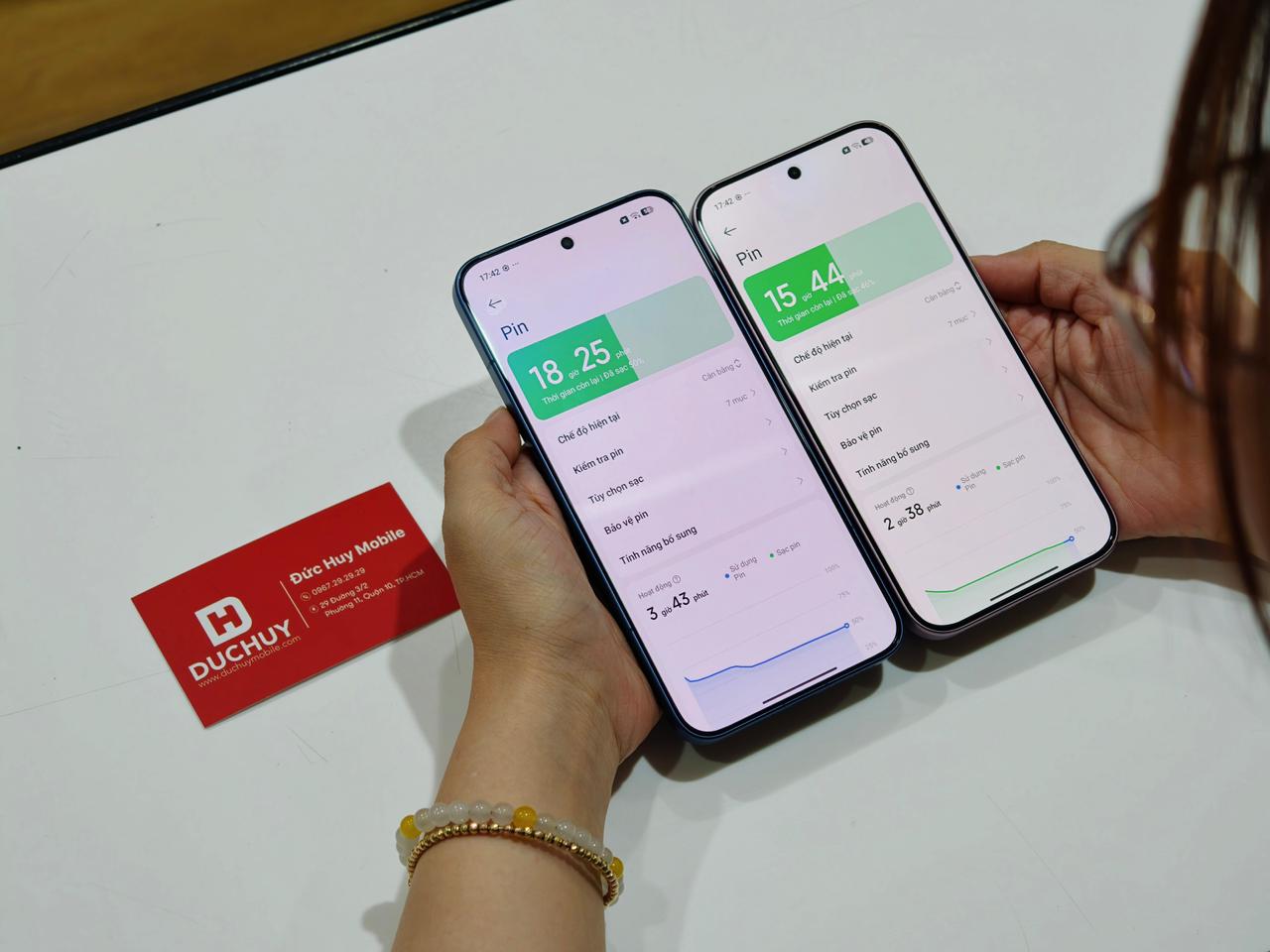 So sánh pin Xiaomi 17T với Xiaomi 17T Pro