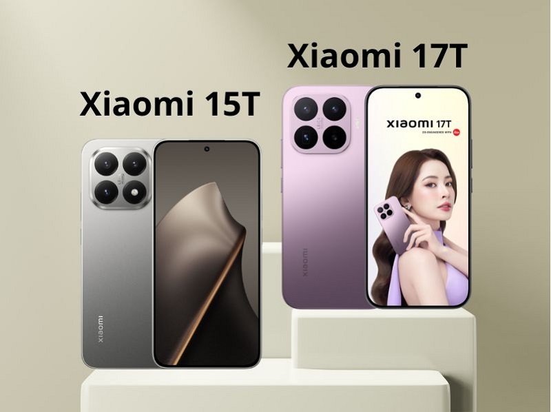 So sánh Xiaomi 17T với Xiaomi 15T