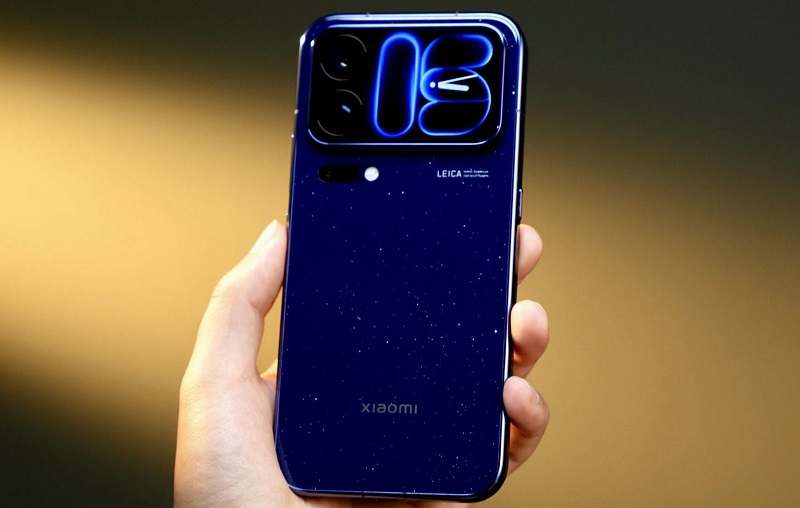 Xiaomi 18 Pro Max màu Xanh Thiên Hà