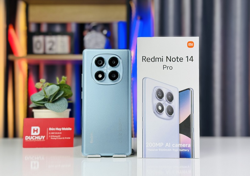 Redmi Note 14 Pro màu xanh