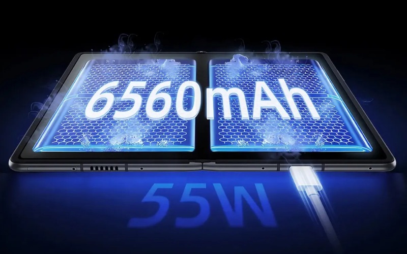 Pin dung lượng 6560 mAh