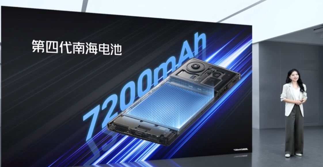 Nubia Z80 Ultra có pin 7.200 mAh