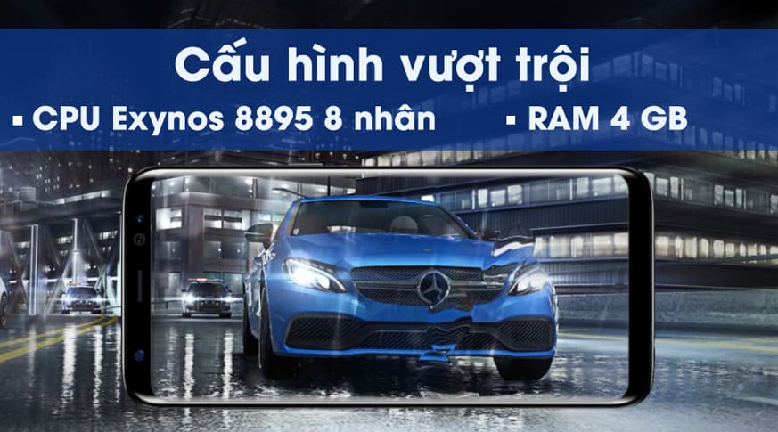 Samsung Galaxy S8 Plus Màu Tím Khói (Nguyên Seal)