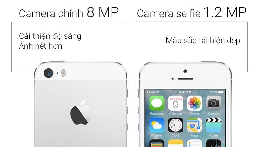 iPhone 5S 16GB (Chưa Active) Fullbox iPhone 5S 16GB (Chưa Active) Fullbox