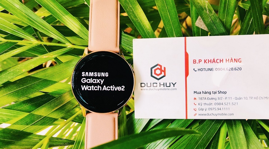 Samsung Galaxy Watch Active 2 40mm LTE ( Viền Thép Dây Silicone )