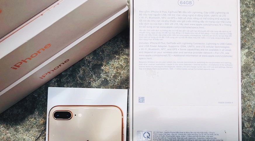 iPhone 8 Plus 64GB ( Chính Hãng VN/A ) Chưa Active