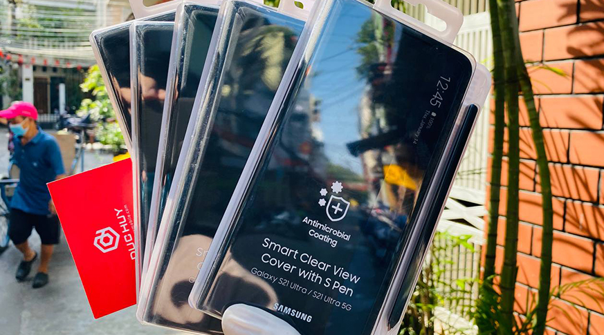 Ốp Lưng Silicone Kèm Bút S Pen Samsung Galaxy S21 Ultra 5G