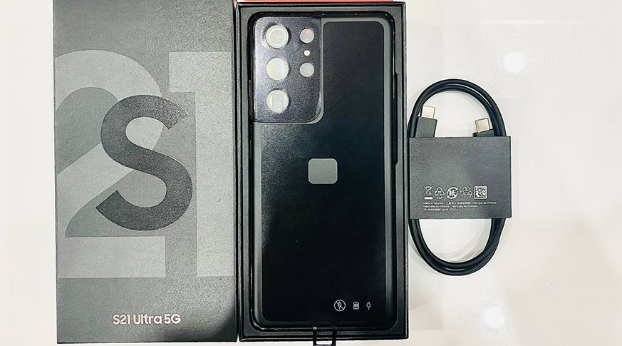Samsung Galaxy S21 Ultra 5G (12GB | 256GB) Hồng Kông 2 Sim
