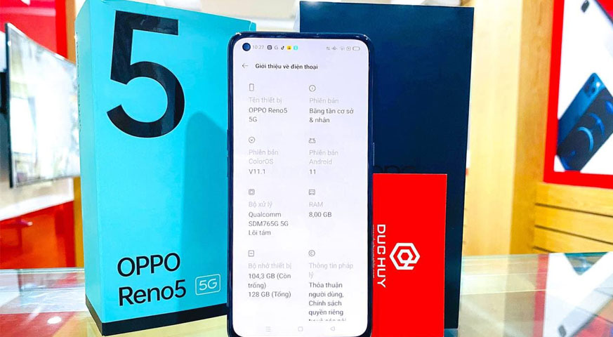 OPPO Reno5 5G (8GB | 128GB) Chính Hãng