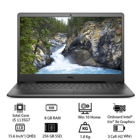 Dell Inspiron 15 3501 HGPJ2 (I5-1135G7/8GB RAM/256GB PCIE/15.6 FHD/WIN10/ĐEN)