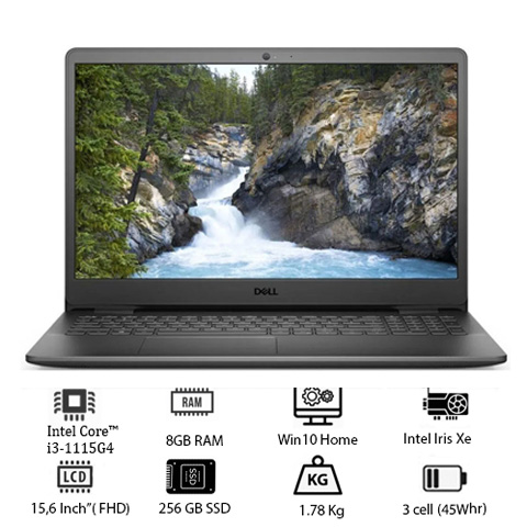 Laptop Dell Vostro 3400 70253900 (Core™ i5-1135G7 | 8GB | 256GB | Intel Iris Xe | 14.0-inch FHD | McAfee MDS | Win 10 | Office)