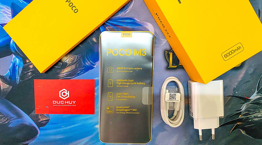 Xiaomi Poco M3 (4GB | 64GB) Chính Hãng Mới 100%