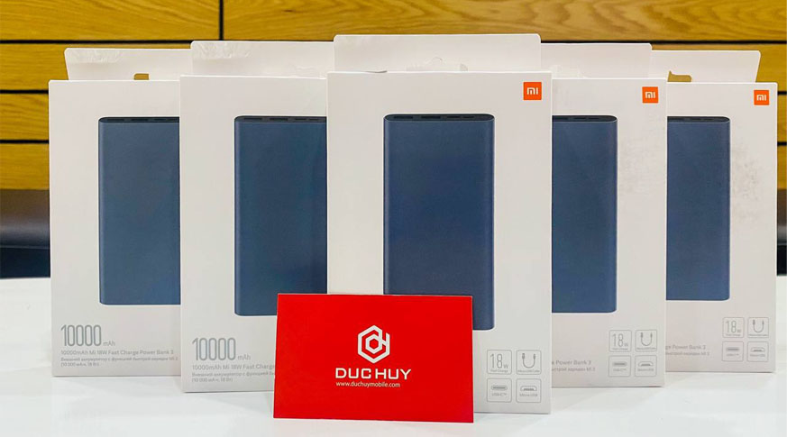Pin Sạc Dự Phòng Xiaomi Gen 3 10000 mAh 18W
