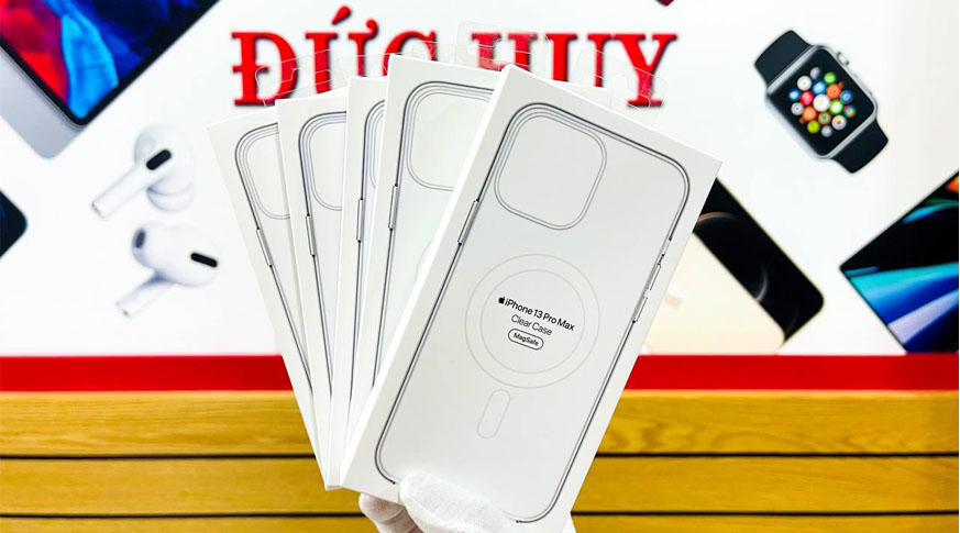 Ốp lưng iPhone 13 Pro Max Clear Case with MagSafe Chính Hãng