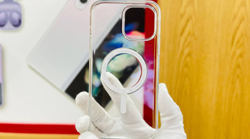 Ốp lưng iPhone 13 Pro Max Clear Case with MagSafe Chính Hãng