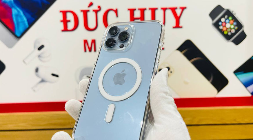 Ốp lưng iPhone 13 Pro Max Clear Case with MagSafe Chính Hãng