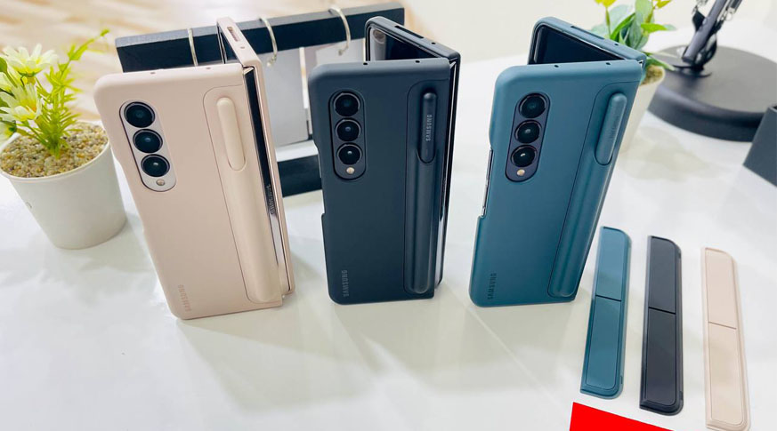 Bao Da Kèm Bút S-Pen Samsung Galaxy Z Fold4 5G Chính Hãng
