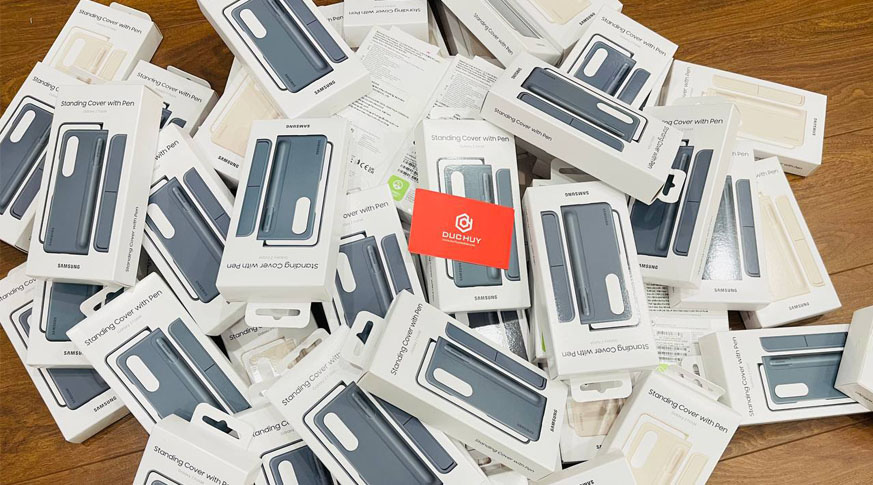 Bao Da Kèm Bút S-Pen Samsung Galaxy Z Fold4 5G Chính Hãng