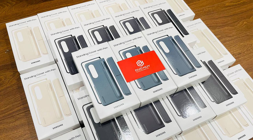 Bao Da Kèm Bút S-Pen Samsung Galaxy Z Fold4 5G Chính Hãng