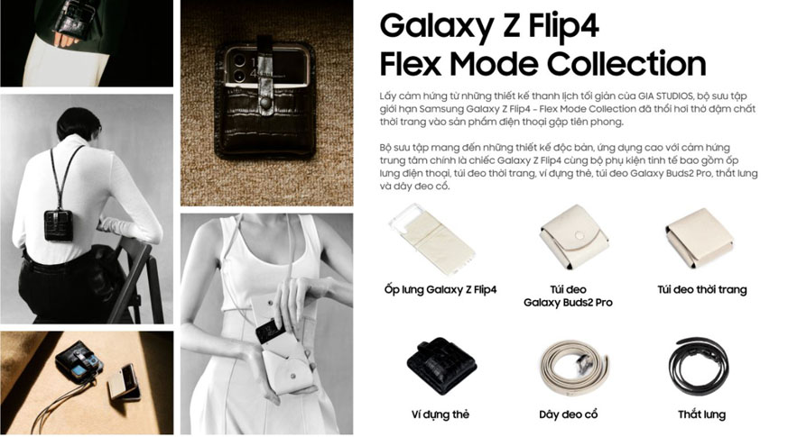Samsung Galaxy Z Flip4 5G (8GB | 256GB) Flex Mode Collection Chính Hãng