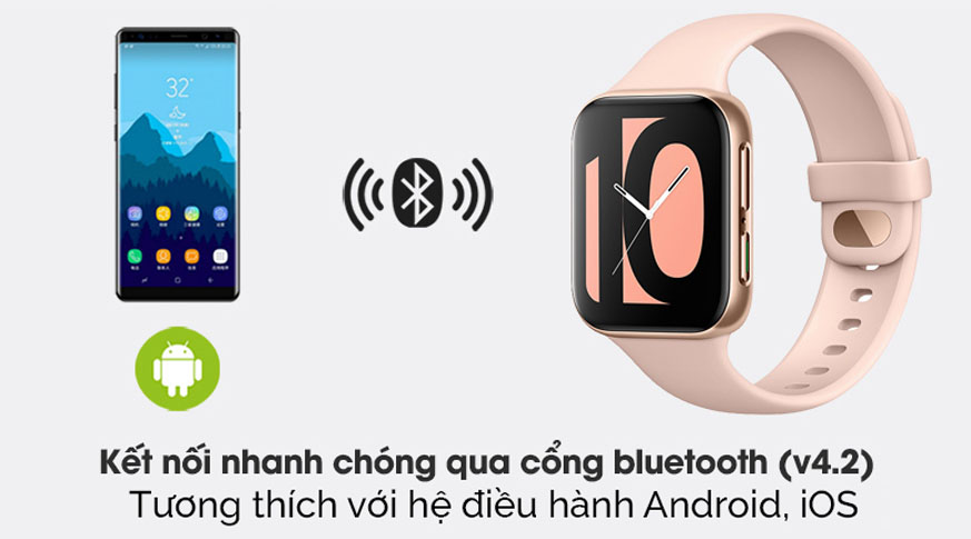 Oppo Watch 41mm Wifi Hồng (Pink) - OW19W6