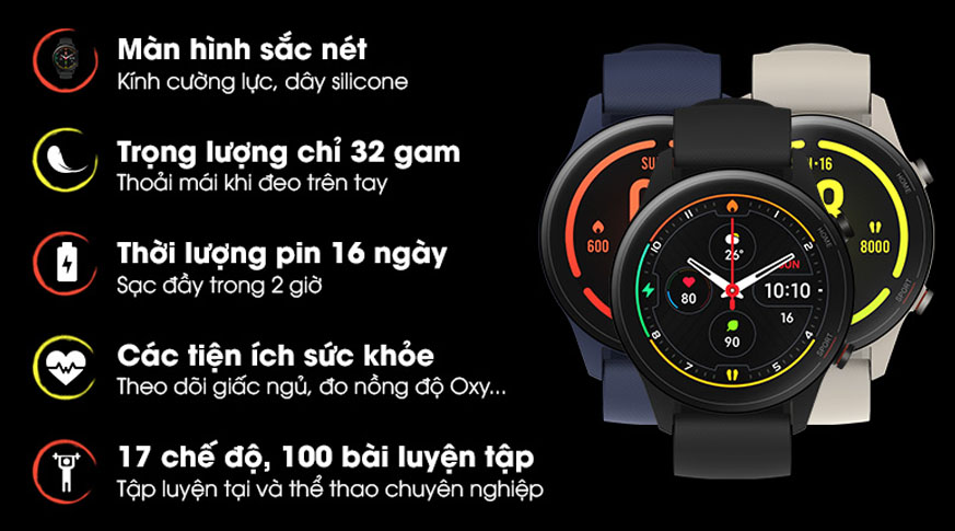 Đồng Hồ Thông Minh Mi Watch