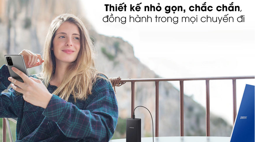 Pin sạc dự phòng Samsung 20000mAh 25W EB P5300x Chính Hãng