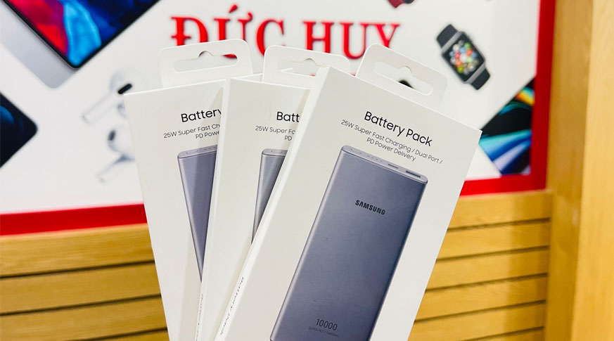 Pin sạc dự phòng Samsung 10.000 mAh Type C PD EB-P3300 Chính Hãng