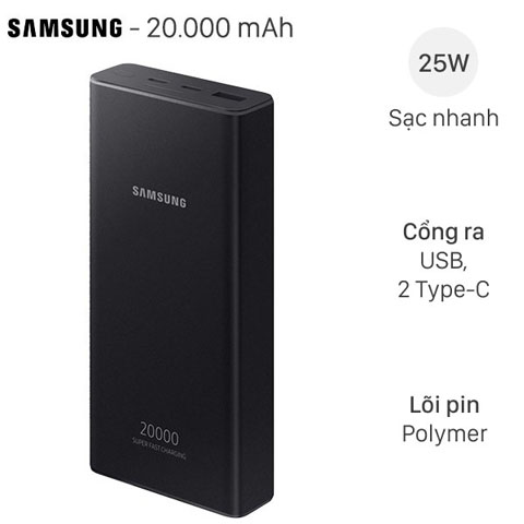 Pin sạc dự phòng 5200mAh (EB-PN920E ) Samsung