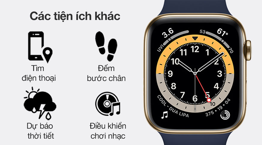 Apple Watch Series 6 44mm LTE Chính Hãng (Chưa Active) Apple Watch Series 6 44mm LTE Chính Hãng (Chưa Active)