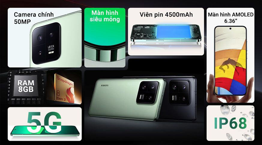 Xiaomi 13 5G (8GB | 256GB) Chính Hãng