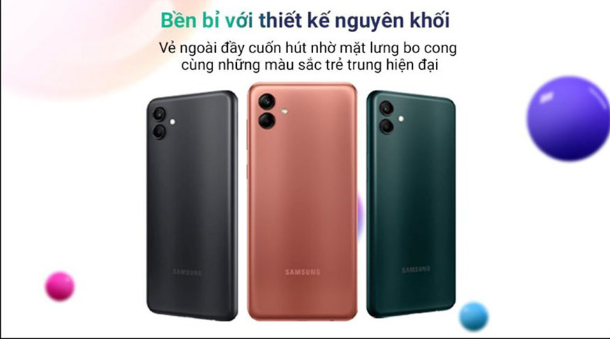 Samsung Galaxy A04 (4GB | 64GB) Chính Hãng Samsung Galaxy A04 (4GB | 64GB) Chính Hãng