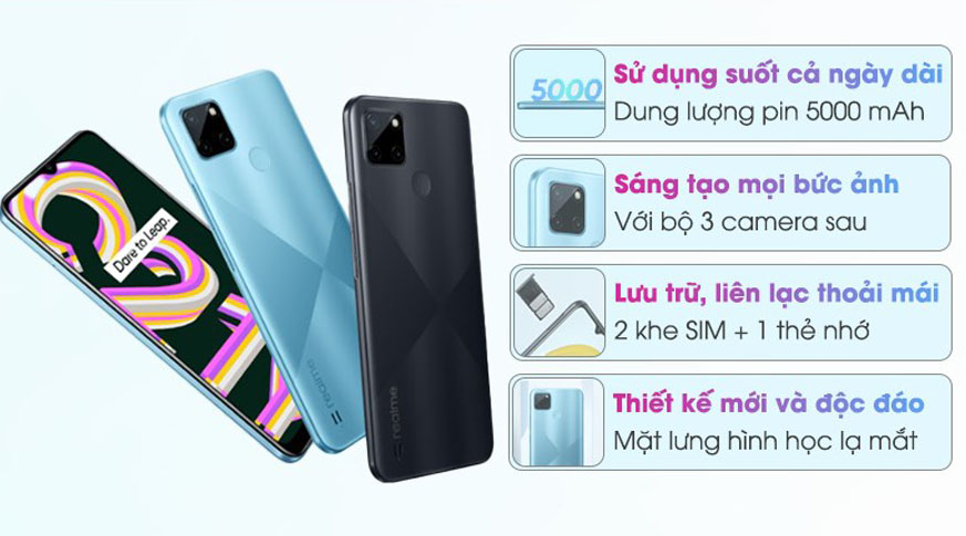 Realme C21Y (3GB | 32GB) Chính Hãng Realme C21Y (3GB | 32GB) Chính Hãng