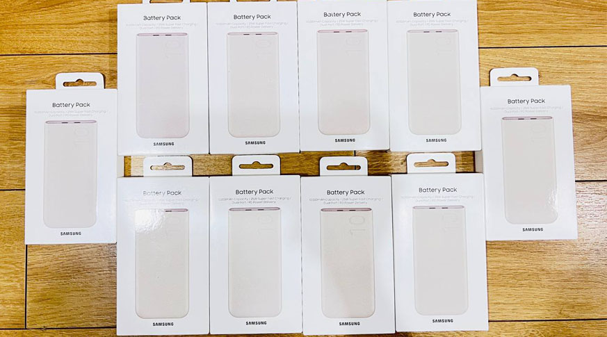 Pin sạc dự phòng Samsung 10.000 mAh 25W Type C EB-P3400X Chính Hãng