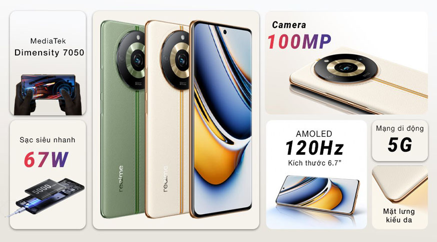 Realme 11 Pro 5G (8GB | 256GB) Chính Hãng