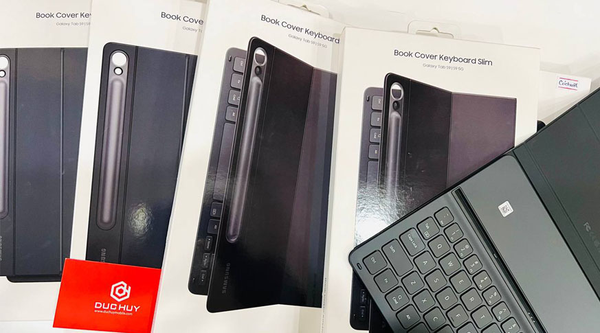 Bao da kèm bàn phím (Pad chuột) Galaxy Tab S9 Chính Hãng Bao da kèm bàn phím (Pad chuột) Galaxy Tab S9 Chính Hãng