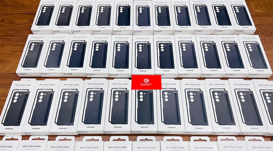 Bao Da Kèm Bút S-Pen Samsung Galaxy Z Fold5 5G (Slim) Chính Hãng